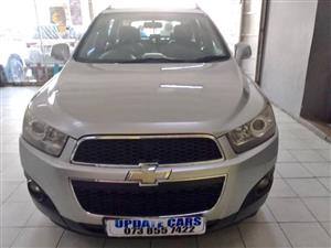 2012 CHEVROLET CAPTIVA  2,4 LT PETROL 7 SEATER  Manual  SERVICE HISTORY  SILVER  120000KM