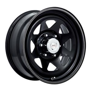 15″ A-Line Black Spoke 5/114 Steel Wheels