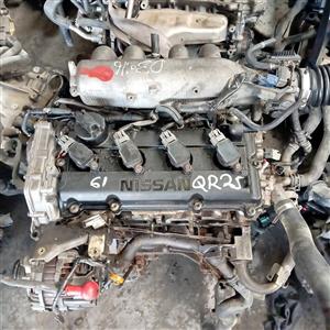 NISSAN X TRAIL QR25 ENGINES FOR SALE