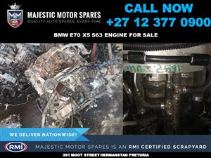 Bmw X5 E70 S63 engine for sale
