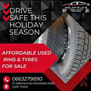Affordable used Rims & Tyres