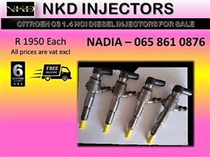 DIESEL INJECTORS FOR CITROEN C3 1.4 FOR SALE WITH TEST REPORTS