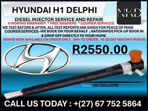 Hyundai H1 Delphi Diesel Injectors 