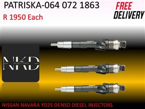 NISSAN NAVARA YD25 DIESEL INJECTORS