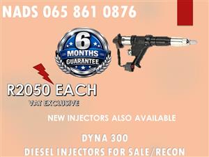 DYNA 300 DIESEL INJECTORS FOR SALE OR TO RECON