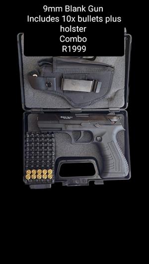 9mm Blank Gun Combo 