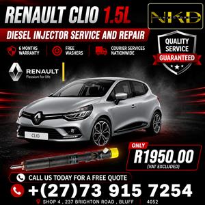 Renault Clio 1.5L Diesel Injectors