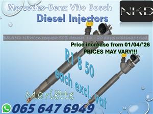 Diesel Injectors Mercedes Benz Vito Bosch
