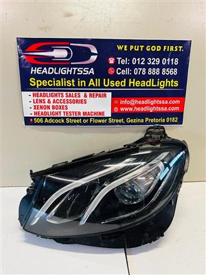 Mercedes Benz W213 E-class left side LED headlight 