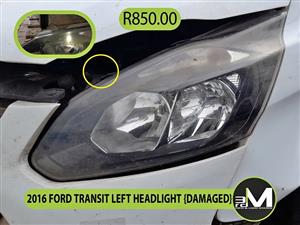 2016 FORD TRANSIT LEFT HEADLIGHT 