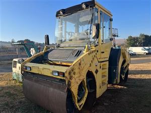 2007 BOMAG BW161 10 ton Double Smooth Drum Roller