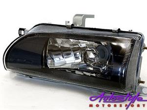 E8E9 Diamond Smoke Look Headlights