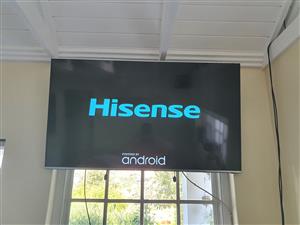 Hisense 55 inch smart 3D TV for sale 