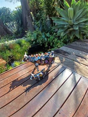 Two Cow statues for sale.