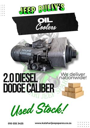 2.0 Used Dodge Caliber Oil Coolers