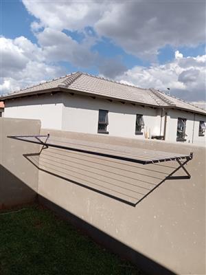 Foldable washing lines 