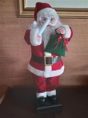 Christmas father dancing figure 