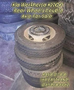 Kia Workhorse K2700 Rear Wheels Double Axle For Sale