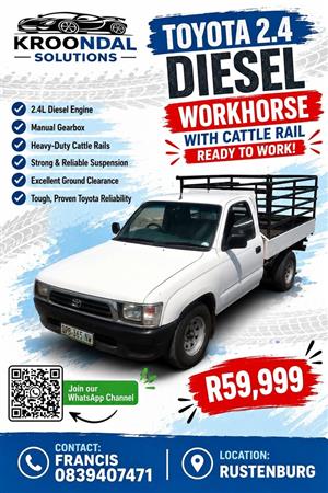 2000 Toyota Hilux 2.4 diesel with cattlerail