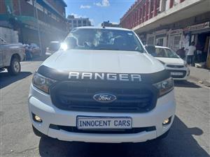 2016 FORD RANGER 2.2 DIESEL, MANUAL 6SPEED, EXTRA CAB, WHITE COLOR, MILEAGE 