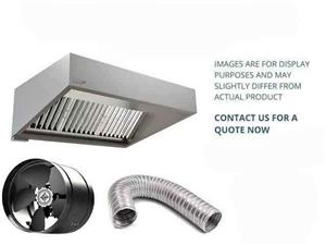 Canopy for restaurant kitchens