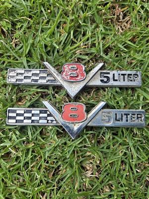 CHEVROLET/HOLDEN FENDER BADGE SET