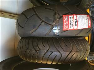 Scooter tyres 140/70-14 & 120/60-14