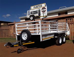 4M DOUBLE AXLE UTILITY TRAILER FOR SALE, PAPERS AND ALL INCLUDED