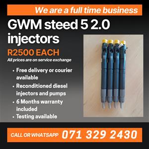 GWM 2.0 INJECTORS FOR SALE WITH WARRANTY 