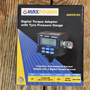 Digital Torque Adaptor with Tyre Pressure Gauge (40-200Nm)