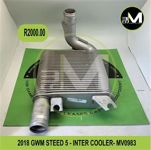 INTERCOOLER - 2018 GWM STEED 5 2.0 VGT
