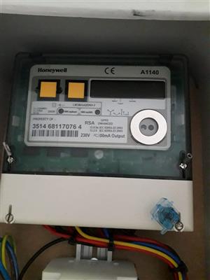 Honeywell A1140 Electricity CT Meters with CT's and Ancillary Cable