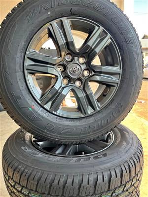 Toyota Hilux 17” Mag Rims (With New Tyres)