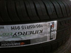 Tyres. 195/65/15 Hankook 