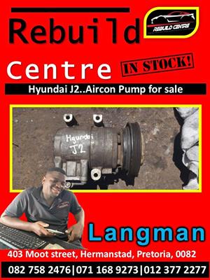 Hyundai J2 aircon pump for sale