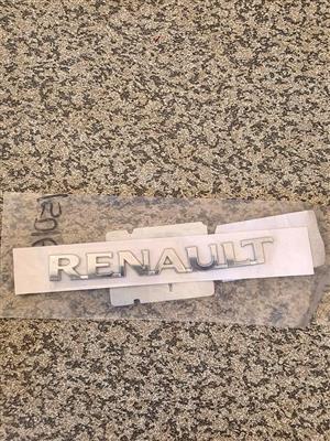 Brand New Genuine Renault Kiger Rear Tailgate Emblem Badge