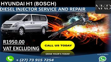 Hyundai H1 Bosch Diesel Injectors 