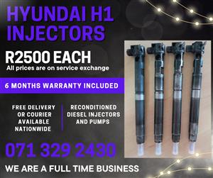 HYUNDAI H1 INJECTORS FOR SALE WITH WARRANTY 