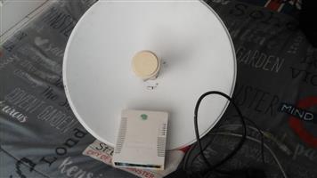 Wifi rooter and dish