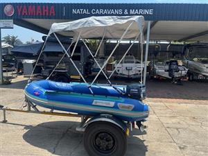 Crusader 2,8 RiB with Yamaha 15hp Motor