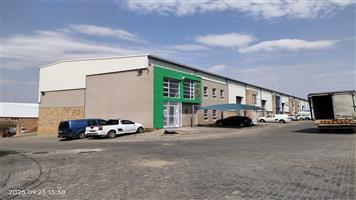 Warehouse  - TO LEASE or FOR SALE  -R5,8m plus vat