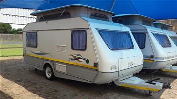 JURGENS EXPO 1996 MODEL WITH FULL TENT AND RALLY TENT WITH SIDES 