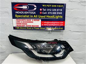 Land Rover Discovery 5 left side headlight replacement housing 