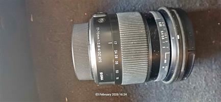 sigma Macro lens 17 70mm 1 2.8 4 dc 72 for Nikon