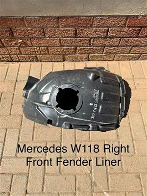 Right Front Fender Liner for Mercedes W118 