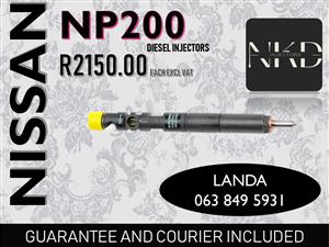 NISSAN NP200 DIESEL INJECTORS FOR SALE IN KRUGERSDORP GAUTENG 