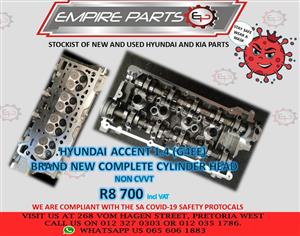 COMPLETE CYLINDER HEAD   HYUNDAI ACCENT 1.4 (G4EE)