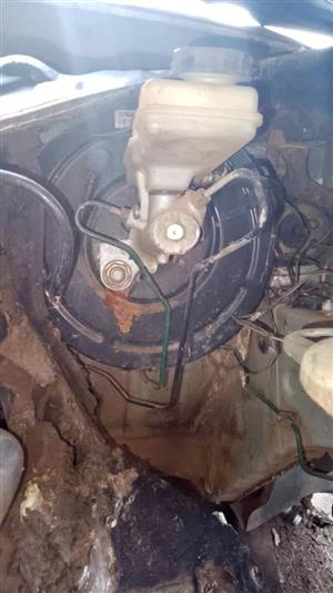 Renault megane brake booster en master cylinder
