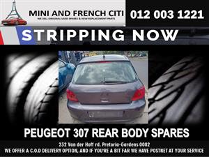 Peugeot 307 rear end for sale used 
