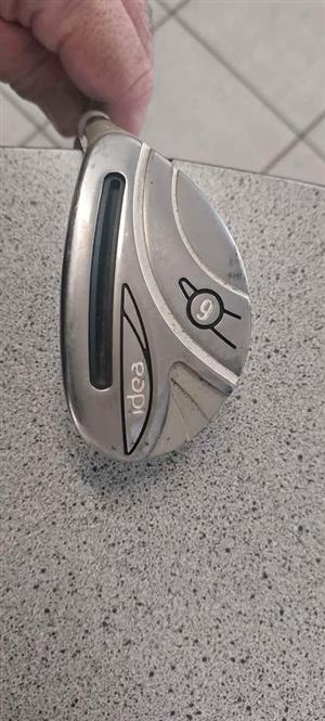 Ladies (or Seniors / Juniors) Adamsgolf 6 hybrid. Ultralight 50g shaft. Excellent condition